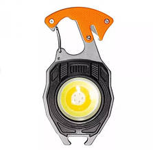 Ліхтарик Flashlight W5147 Type-C 400 mAh Black+Orange (Уцінка)