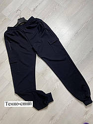 Штани спортивні чоловічі з накладними кишенями, двонитка пеньє, Україна. Розміри 46-48-50-52-54