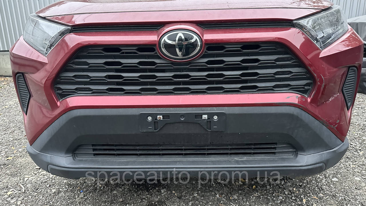 Решетка переднего бампера Toyota Rav 4 2021-2024 531120R120 б/у оригинал без дефектов, фото 1