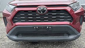 Решетка переднего бампера Toyota Rav 4 2021-2024 531120R120 б/у оригинал без дефектов