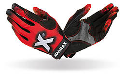 Рукавиці для фітнесу MadMax MXG-101 X Gloves XL Black Grey Red, 8216234 — 151