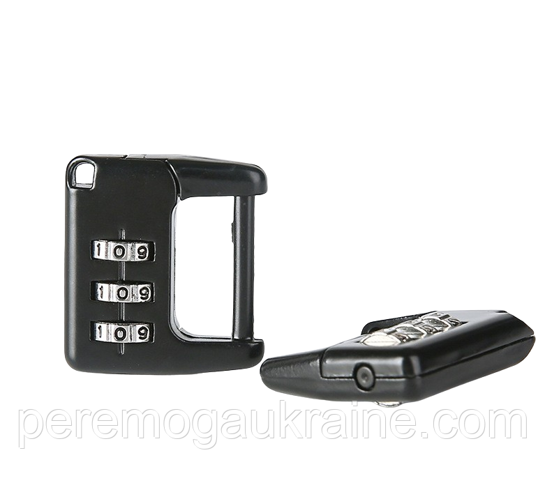 Кодовий Замок Lock NUMERICAL Black Small Solve KT6009001