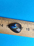 Лабрадор крапля камінь без оправи. Кабошон натуральний лабрадор 20*15*7 мм. Індія., фото 2