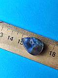 Лабрадор крапля камінь без оправи. Кабошон натуральний лабрадор 20*15*7 мм. Індія., фото 5