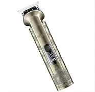 Акумуляторна машинка для стрижки волосся з різними насадками та дисплеєм VGR V-109 Універсальний триммер 6 в 1, фото 4