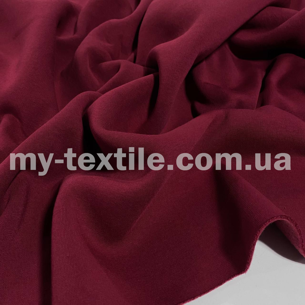 Трикотаж тринитка з начосом Пен'є Туреччина Марсала С-28, фото 1