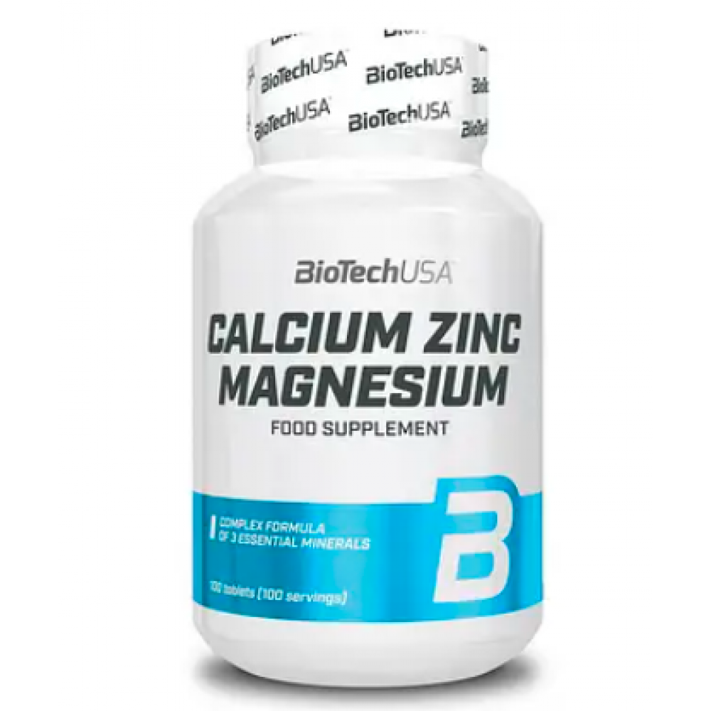 Calcium Zinc Magnesium - 100tabs