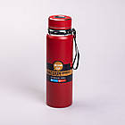 Термос Vacuum Sports з датчиком температури 1 л червоний HP-14-30R, фото 2