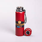 Термос Vacuum Sports з датчиком температури 1 л червоний HP-14-30R, фото 3