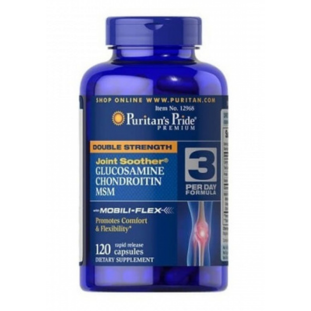 Glucosamine Chondroitin MSM Double Strength - 120tabs
