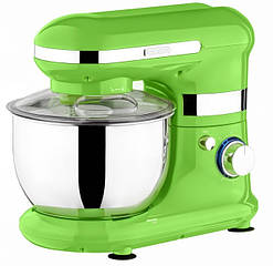 Міксер Ardesto планетарний 800Вт, насадки-3, чаша-нерж., метал, 4л, Pulse-режим, зелений (KSTM-8041) (код