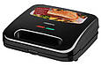 Сендвічмейкер Ardesto 700Вт, 1 пластина-сендвіч,корпус-пластик, чорний (SM-H110BSN) (код 145755), фото 2