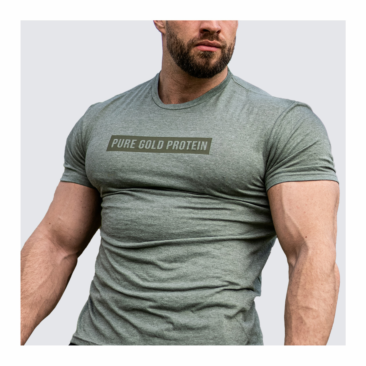 Pure Gold Protein Póló Green - XL