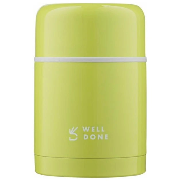 Термос харчовий 600 мл Well Done WD-7016G Green N, фото 1
