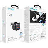 Home Charger | 20W | PD | QC3.0 — Veron TC-028, фото 2