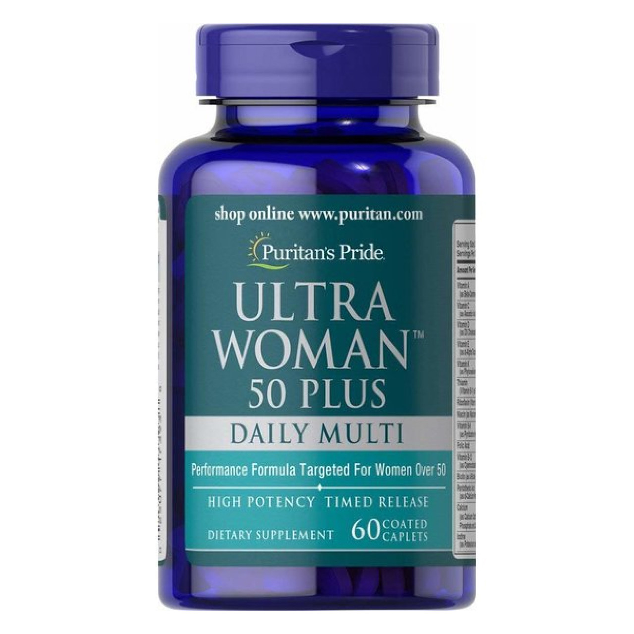 Ultra Woman™ 50 Plus Multi-Vitamin - 60 caps