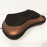 Масажна подушка з прогріванням, масажна подушка з підігрівом, роликова масажна подушка, фото 8