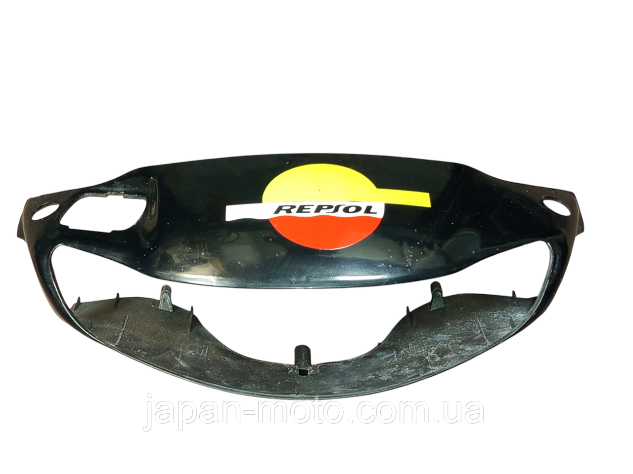 Голова Honda Dio 35 чорна низька, Repsol, нова