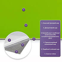 Самоклеюча стінова PET плитка 600х300х2мм SW-00002245, фото 2