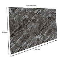 Самоклеюча стінова PET плитка 600*300*2mm (D) SW-00002349, фото 4