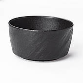 Салатниця керамічна 400 мл чорна піала