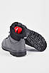 Черевики підліткові зима сірого кольору на шнурівці 194069T Безкоштовна доставка, фото 3