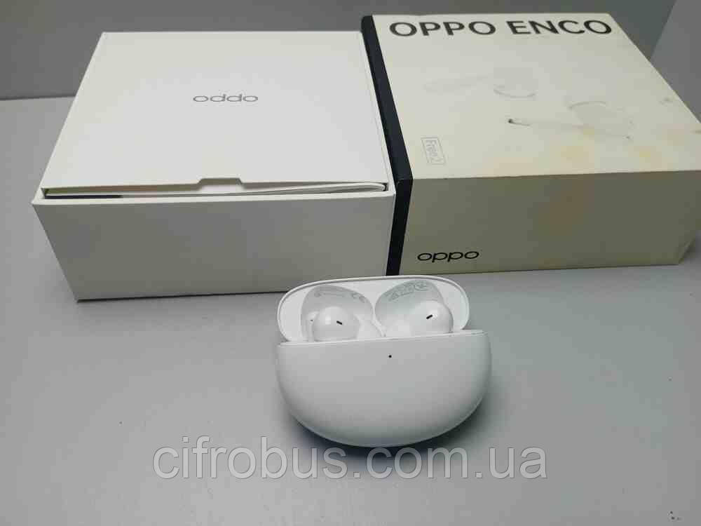 Наушники Bluetooth-гарнитура Б/У Oppo Enco Free 2