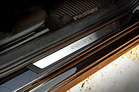 Накладки на пороги Flexill (4шт) Exclusive для Volkswagen Passat B7 2012-2015 гг