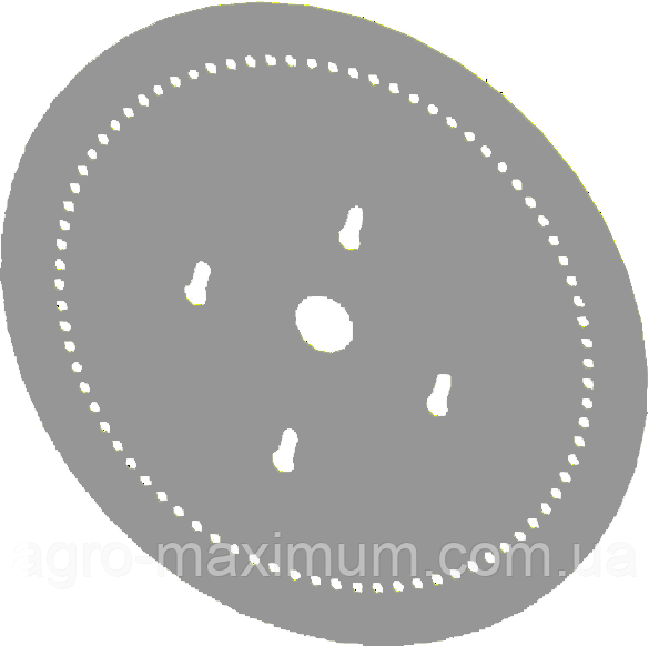 509.046.4005-08 Диск апарата, що висіває (d=4,0, 80 відв.) товщ. 1,2 мм УПС