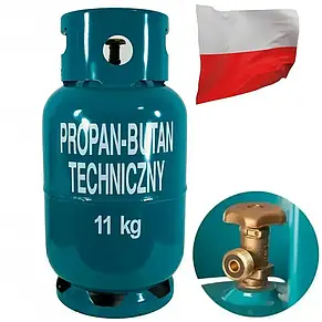 Газовий нагрівач Volteno VO2821 4.2 кВт + балон 11 кг 27 л пропан-бутан (без газу) ПОЛЬША, фото 4