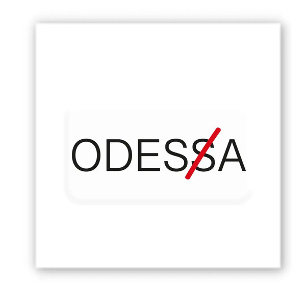 3D-стікер ODESSA