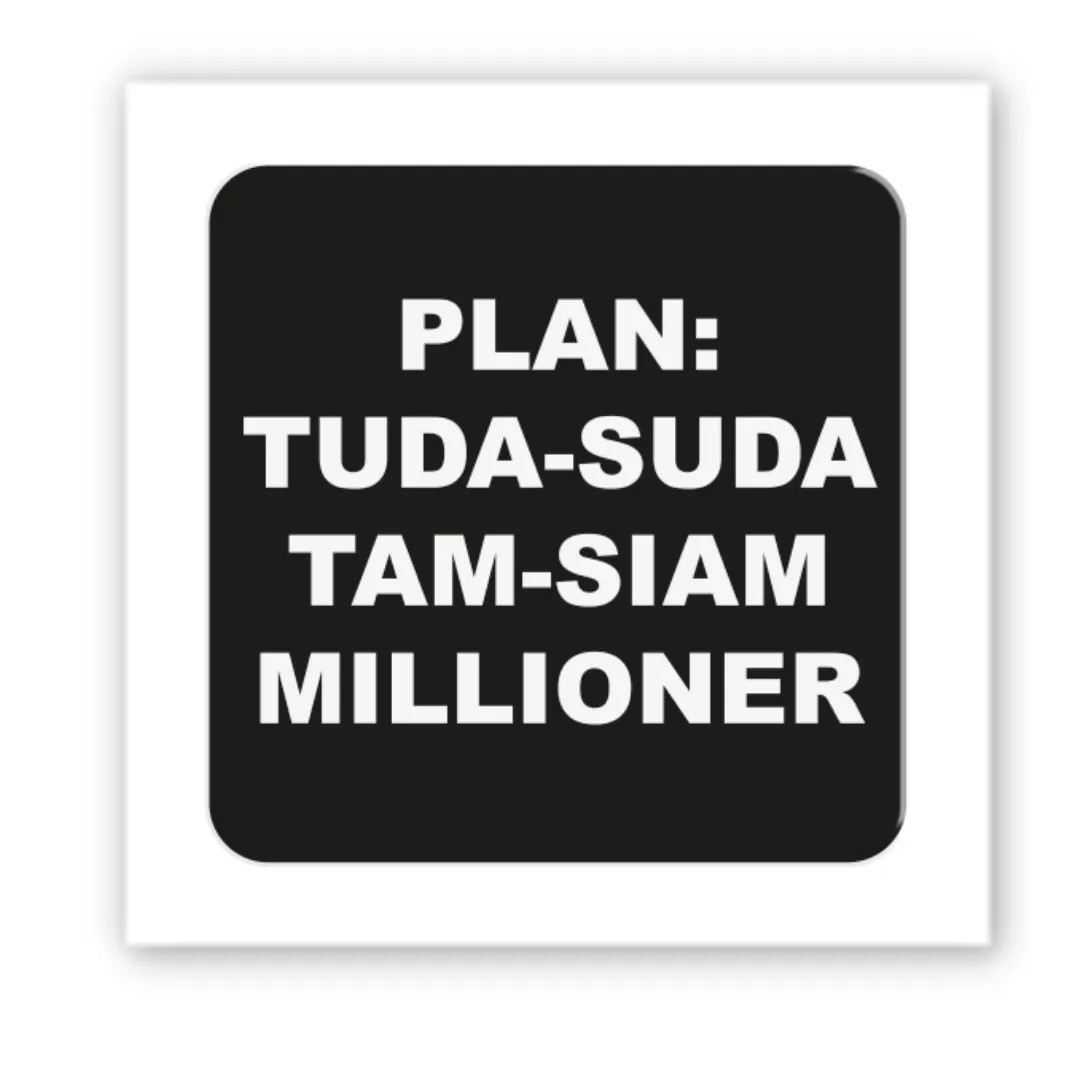 3D-стікер Plan: tuda-suda