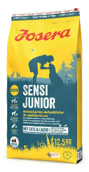 Сухий корм для собак Josera Sensi Junior качка та лосось на вагу, 1000 г
