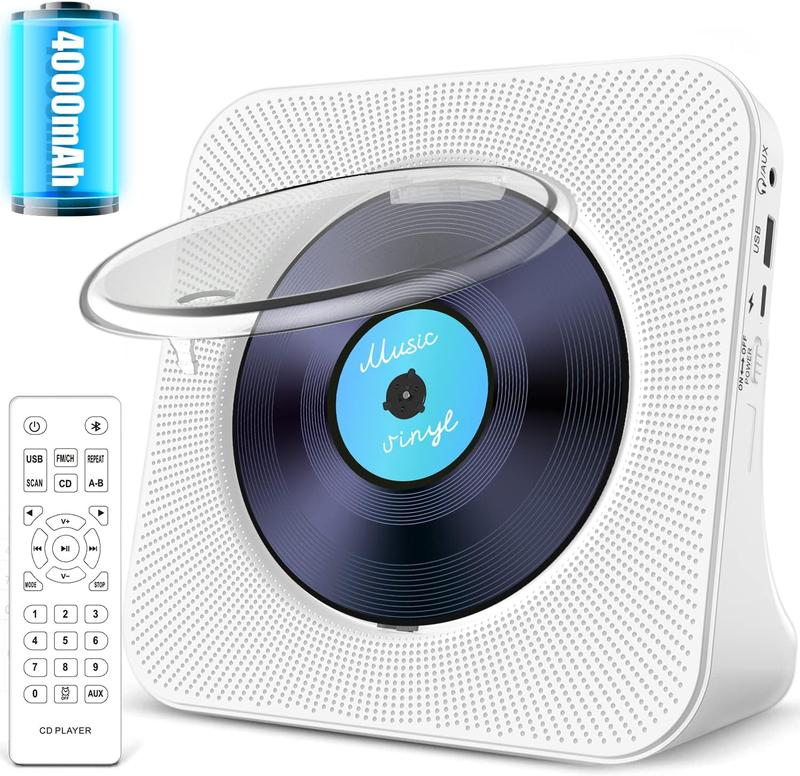 Портативний CD-плеєр Bluetooth настінний CD-плеєр KC-806 з динаміками HiFi