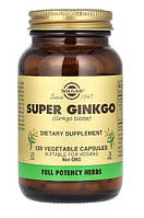 Гінкго білоба SOLGAR Super Ginkgo 120 Vegan Capsules