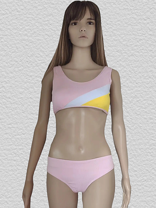 Купальник для подростков Samegame 309 Рита розовый(В НАЛИЧИИ ТОЛЬКО 32 34 36 38 40 УКР р-ры ), фото 2