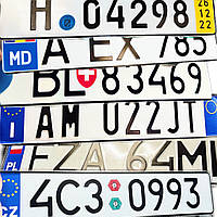 Європейський автономер для євроблях та військових авто ,польша,литва,італія,германія