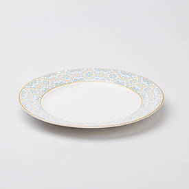 Тарілка сервірувальна керамічна 26.5 см з орнаментом