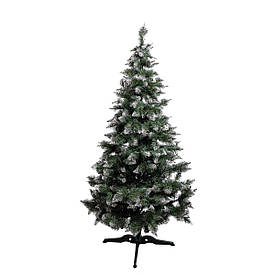 Ялинка штучна лита Принцеса 1.3 м із засніженими кінчиками