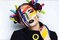 Набір олійних фарб для гриму. 12 яскравих відтінків для обличчя та тіла. Грим масляний для дітей та дорослих, фото 3