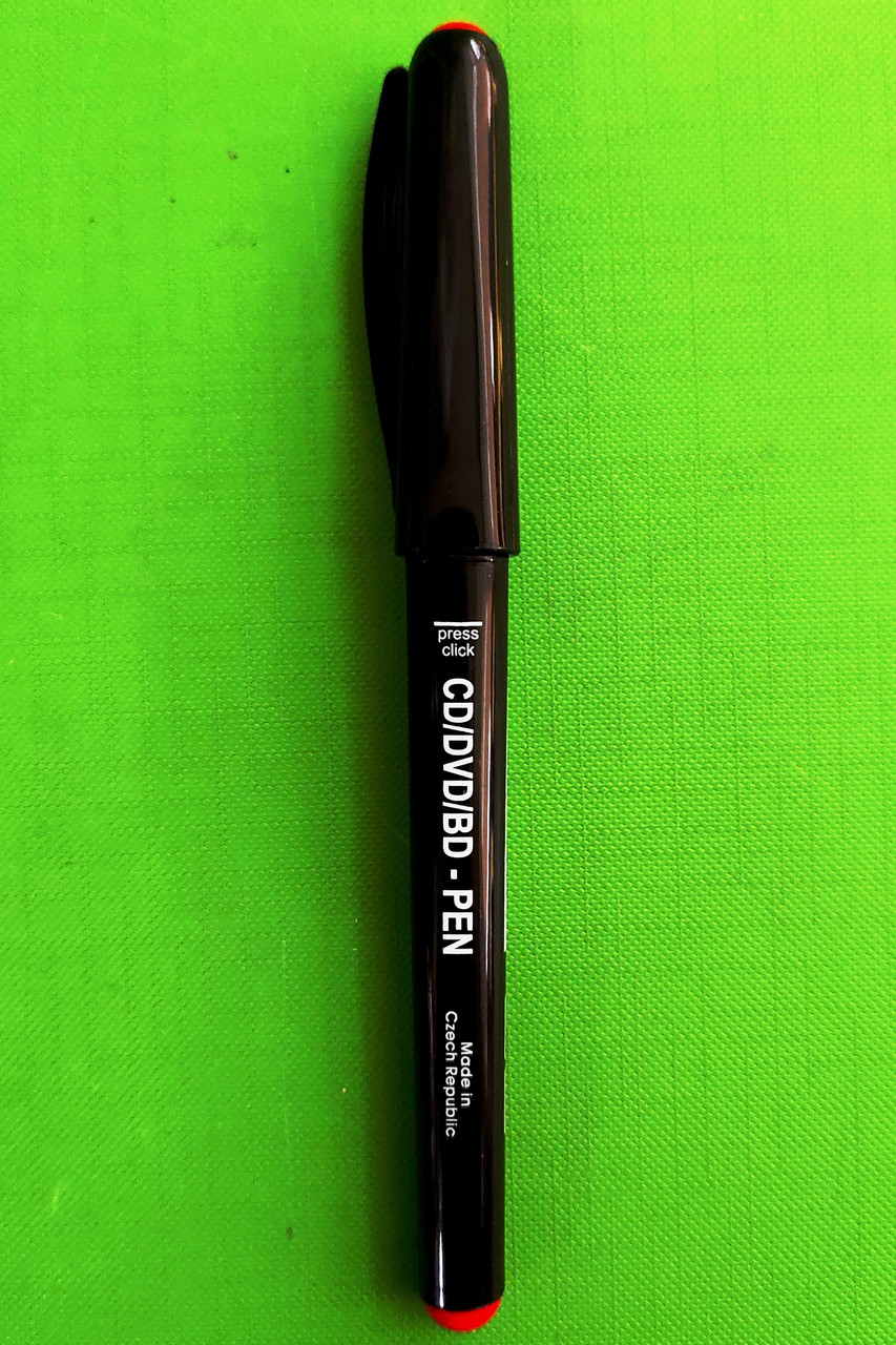 Канц Маркер Centropen 2606 4606 для CD DVD PEN червоний 1мм