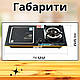 Кухонна комбінована плита на 2 конфорки індукційна та газова плитка настільна та врізна пічка - фото 5 - id-p2415605513