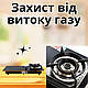 Кухонна комбінована плита на 2 конфорки індукційна та газова плитка настільна та врізна пічка - фото 9 - id-p2415605513