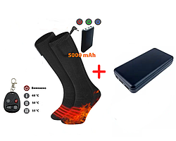 Promo:Термошкарпетки з підігрівом "EO Turbo Remote 3D 3.7V 5000", "Powerbank B21 Compact" 20K mAh
