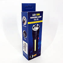 Ліхтарик bl Police T6-26+T6+COB, Ліхтарик на всі випадки, Ліхтарик військовий, пошуковий BU-510 ліхтар ручний, фото 4