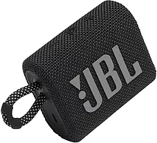 Bluetooth Колонка JBL GO 3 Black (JBLGO3BLK) UA, фото 3