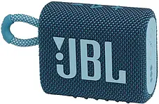 Bluetooth Колонка JBL GO 3 Blue (JBLGO3BLU) UA, фото 3