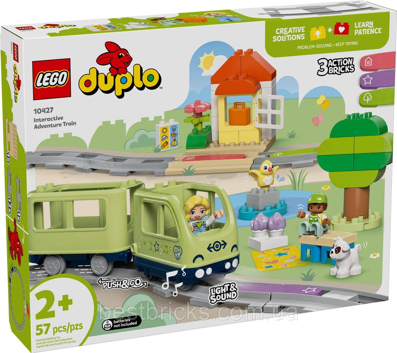 Конструктор Lego Duplo Інтерактивний пригодницький потяг 10427, фото 1