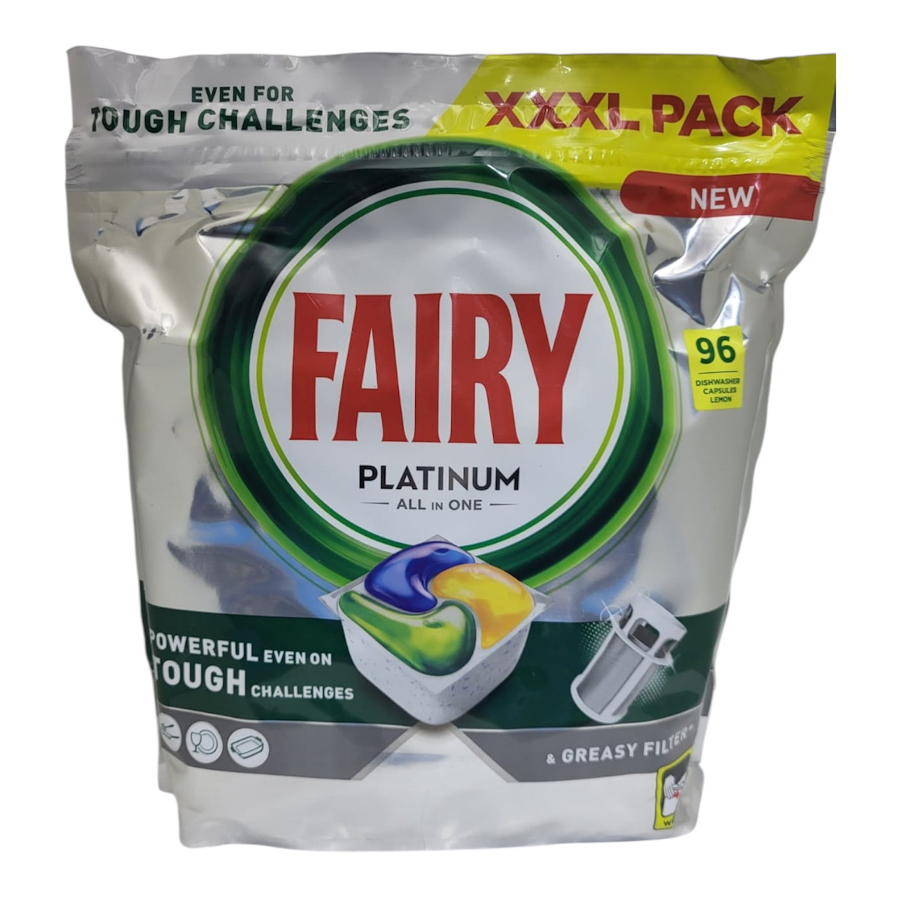 Капсули для посудомийних машин Fairy Platinum 96 шт.