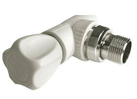 Радіаторний кран під паяння Grandi 20х1/2" кутовий, кульовий.